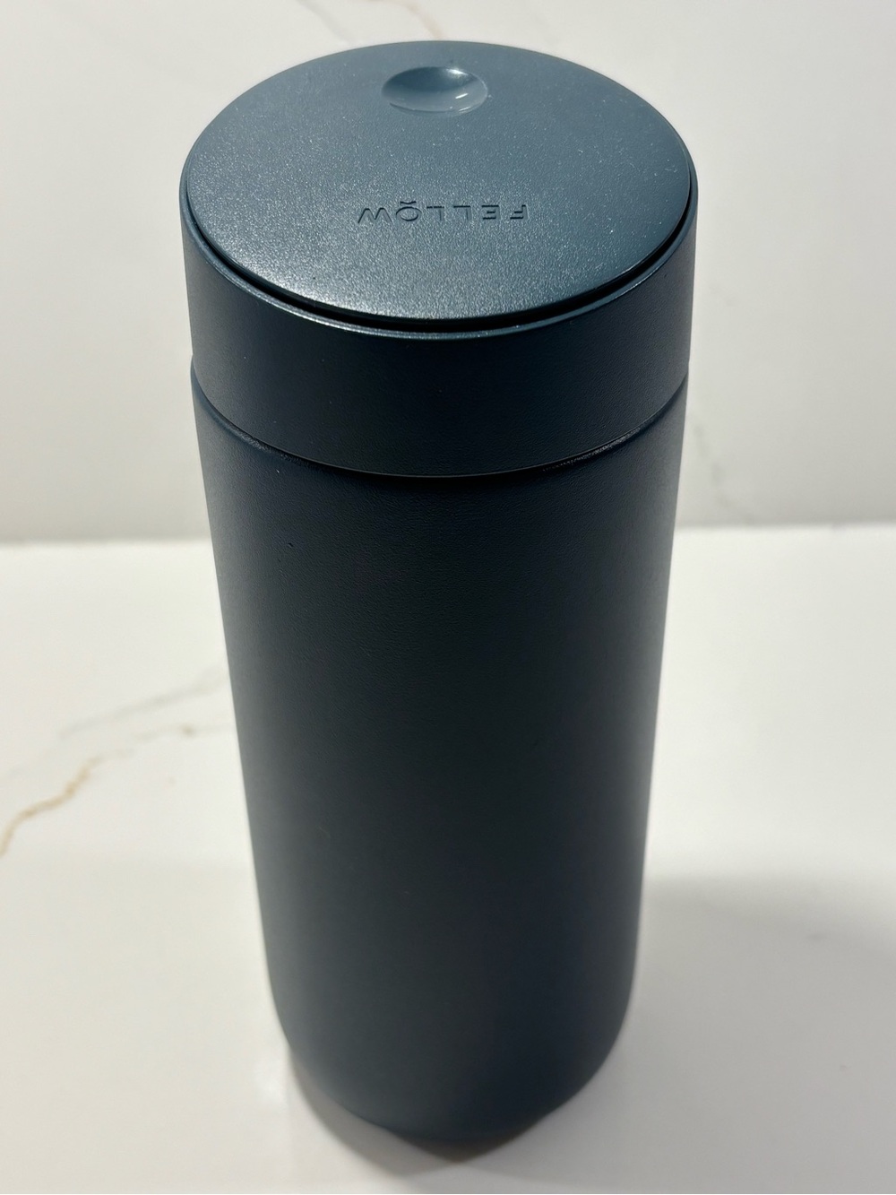 FELLOW Carter Slide Mug Stainless Steel Leakproof Seal 16oz Matte Navy Blue, NEW